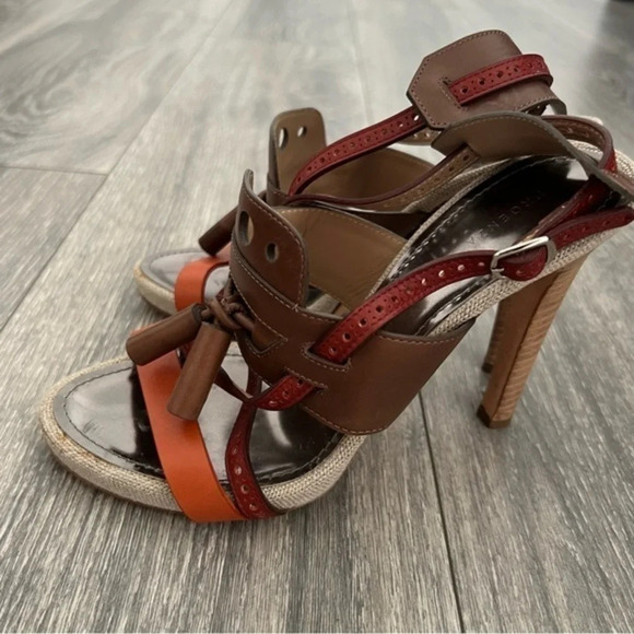 Proenza Schouler colorblock t-strap Sandals - Picture 3 of 8
